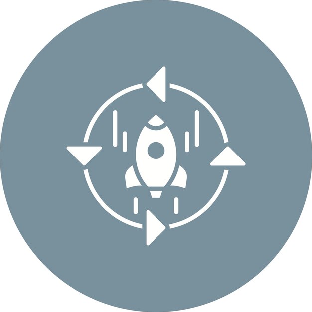 Imagen vectorial del icono del ciclo de lanzamiento Se puede utilizar para Agile