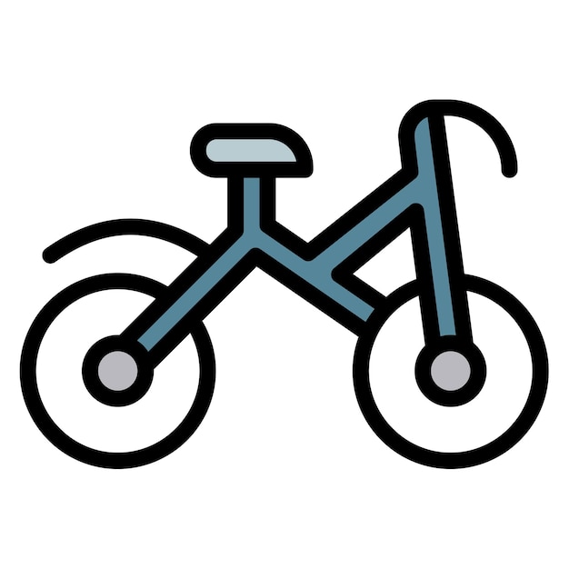 Imagen vectorial de icono de ciclo Se puede usar para Retro