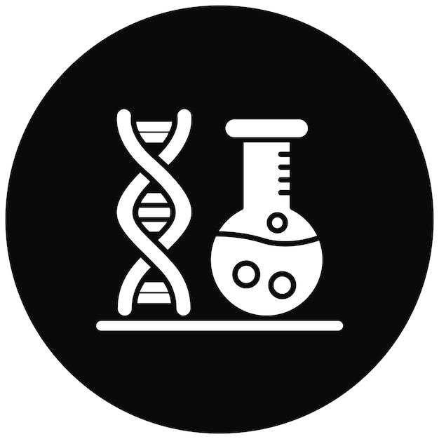 La imagen vectorial del icono de la ciencia se puede usar para el futuro