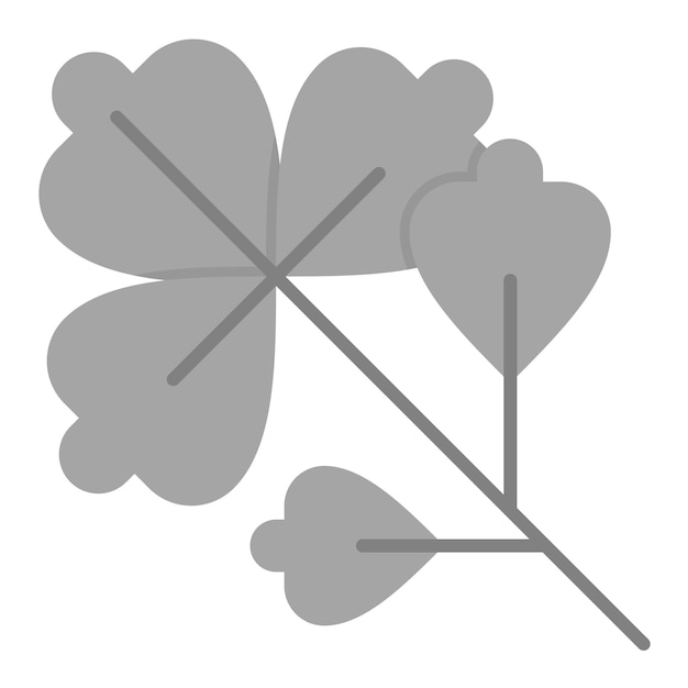 Imagen vectorial de icono de cilantro se puede usar para flores