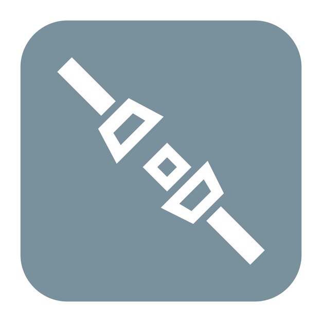 Imagen vectorial del icono del cinturón de seguridad Puede utilizarse para el ferrocarril