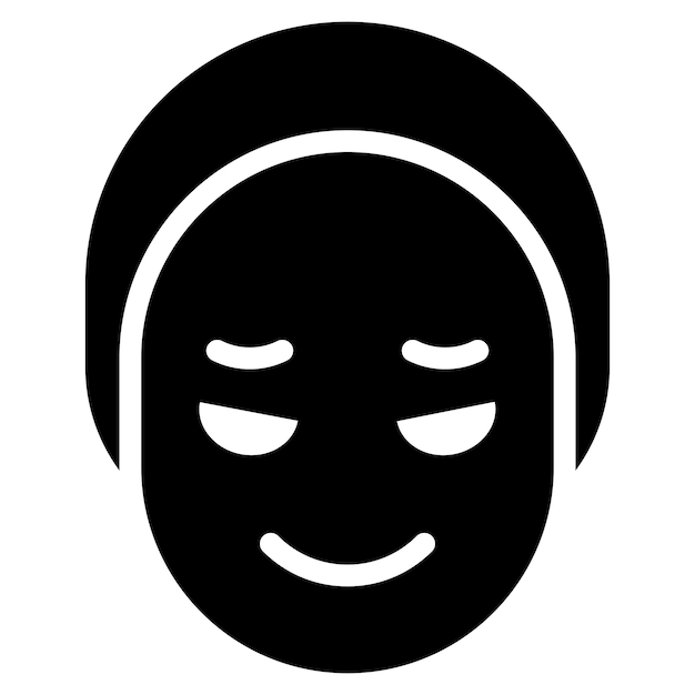 Imagen vectorial del icono de los círculos oscuros Se puede utilizar para los síntomas de alergia