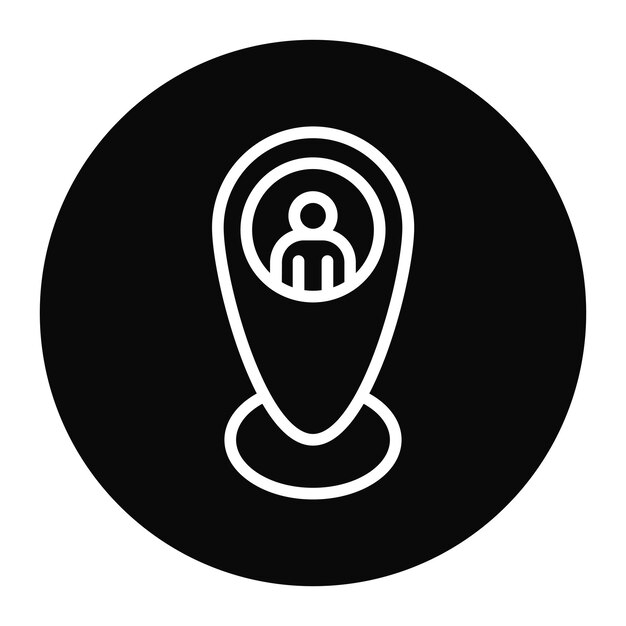 Imagen vectorial del icono de la circunscripción electoral Se puede utilizar para la política