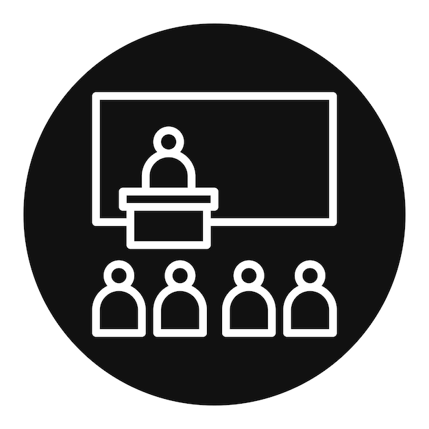 La imagen vectorial del icono de las clases se puede usar para el boliche
