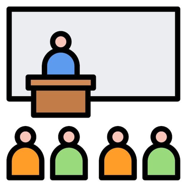 La imagen vectorial del icono de las clases se puede usar para el boliche