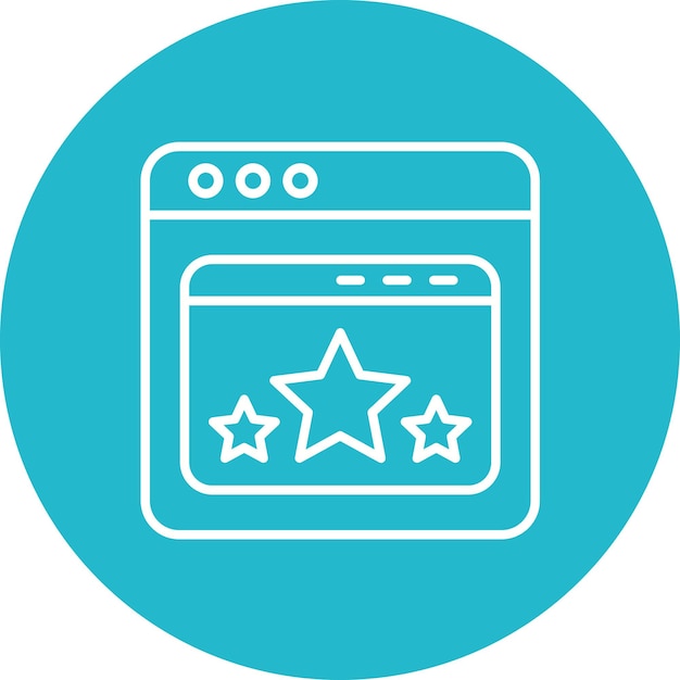 Imagen vectorial del icono de clasificación de la página Se puede utilizar para el marketing en línea