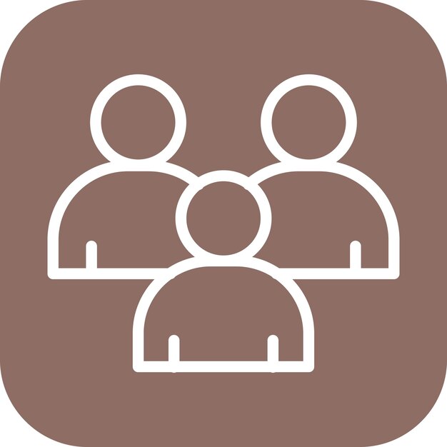 Imagen vectorial del icono del cliente Se puede utilizar para el supermercado