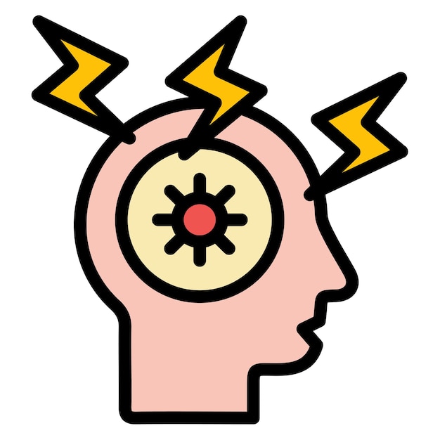 Imagen vectorial de icono de clúster de infección Se puede utilizar para enfermedades infecciosas