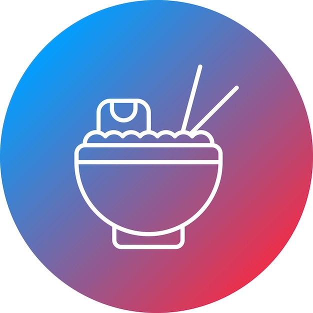 Imagen vectorial del icono de la cocina local Se puede utilizar para la catering