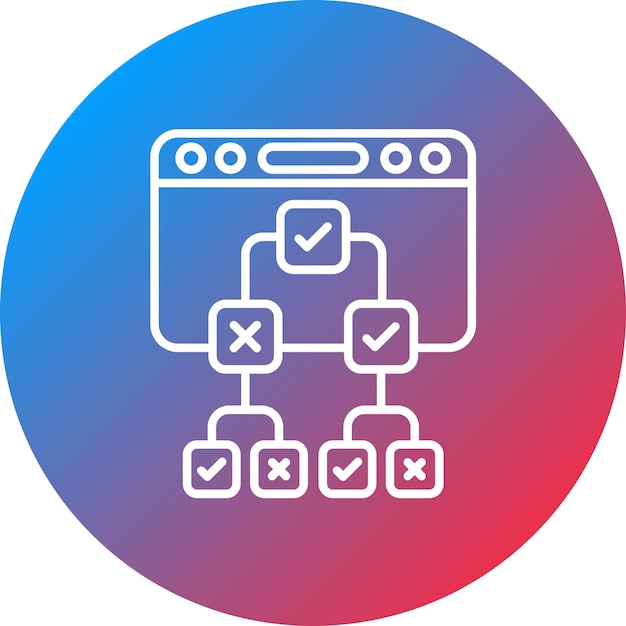 Imagen vectorial de icono de codificación Puede utilizarse para el RGPD