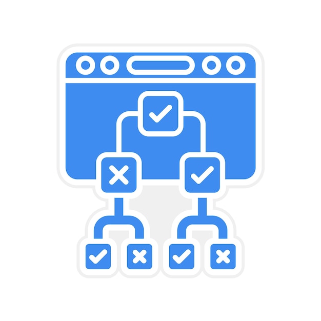 Imagen vectorial de icono de codificación Puede utilizarse para el RGPD