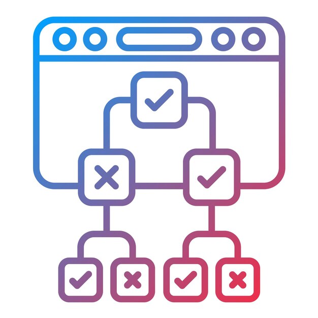 Imagen vectorial de icono de codificación Puede utilizarse para el RGPD