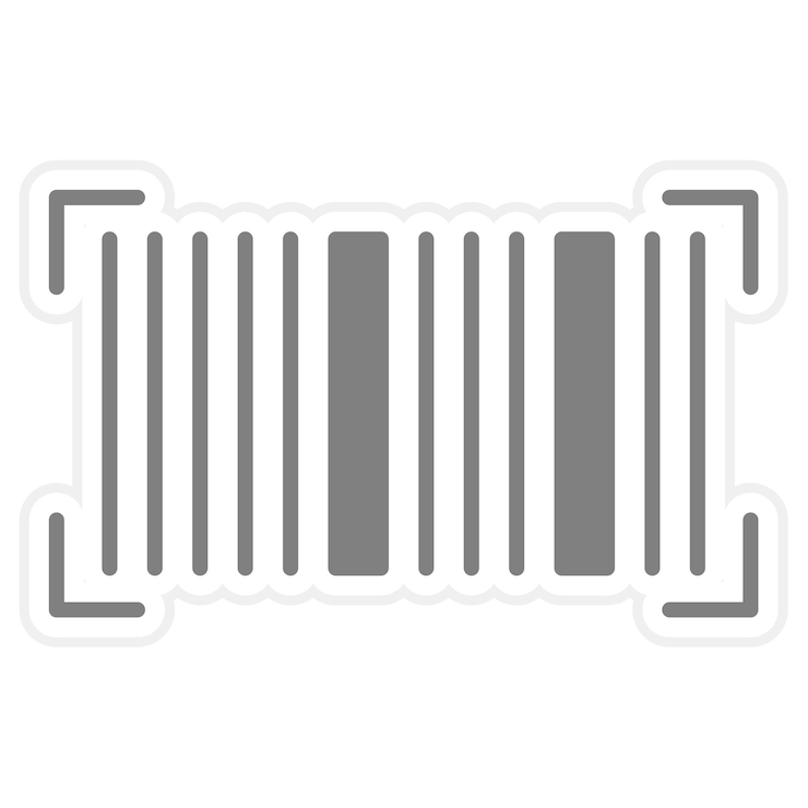 Vector imagen vectorial de icono de código de barras se puede usar para cyber monday
