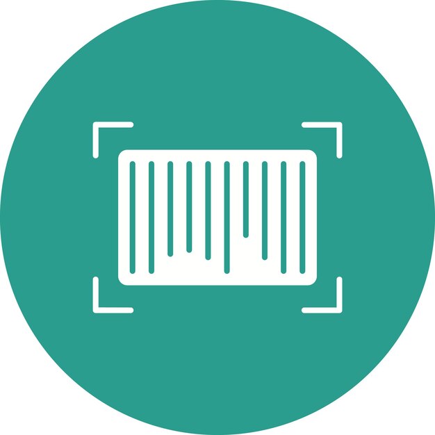 Imagen vectorial de icono de código de barras Puede utilizarse para el comercio electrónico