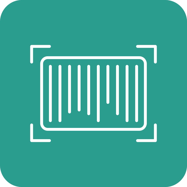 Imagen vectorial de icono de código de barras Puede utilizarse para el comercio electrónico