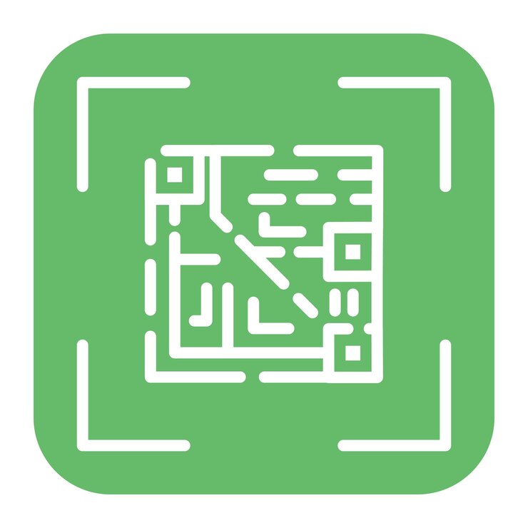 Vector imagen vectorial de icono de código qr se puede utilizar para nuevos medios