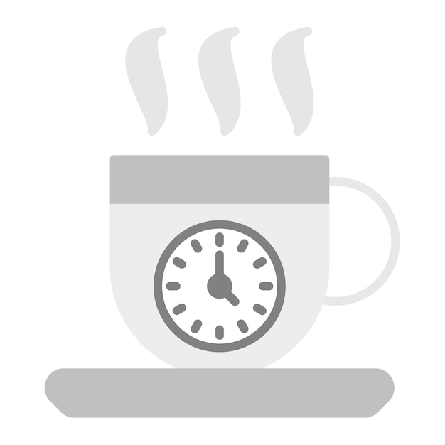 Imagen vectorial del icono de Coffee Break Se puede usar para el arranque