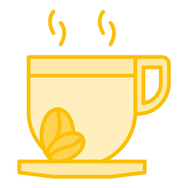 Imagen vectorial del icono de Coffee Break Se puede usar para trabajar desde casa
