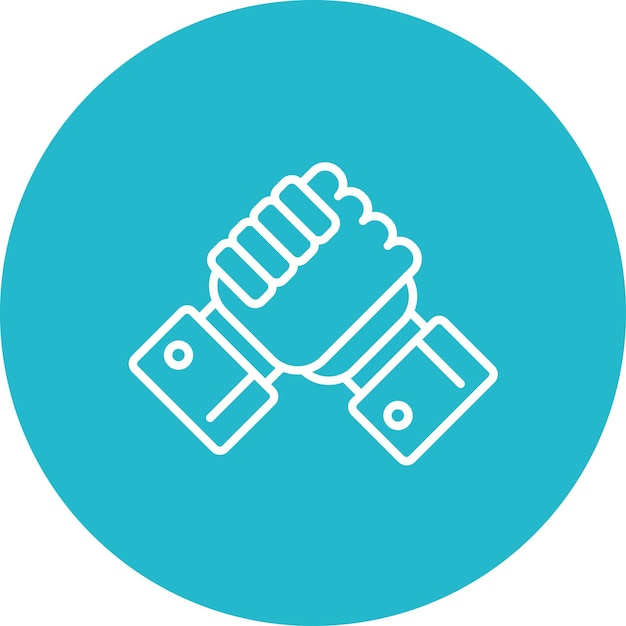 Imagen vectorial de icono de colaboración con el cliente Se puede utilizar para Agile