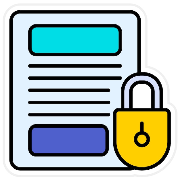Imagen vectorial de icono colateral Se puede utilizar para la redacción