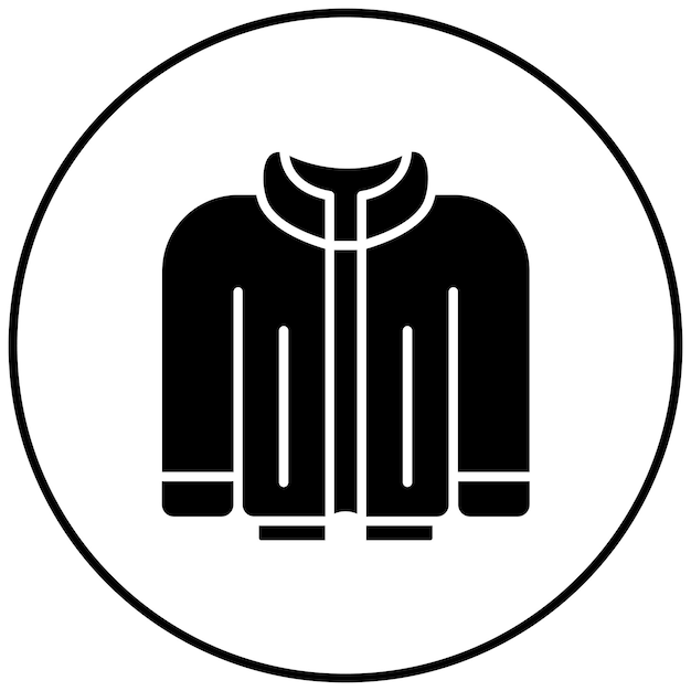 Imagen vectorial de icono de la colección de invierno Se puede usar para la agencia de modelos