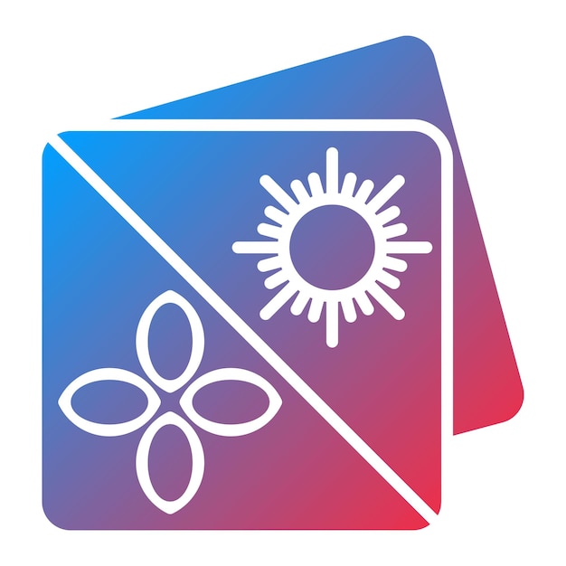Imagen vectorial del icono de la colección de primavera Se puede usar para el comercio electrónico de moda