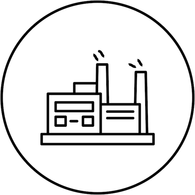 Imagen vectorial de icono sin combustibles fósiles Puede utilizarse para la energía sostenible