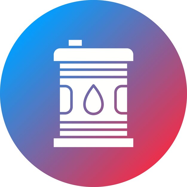 Imagen vectorial del icono de combustibles Puede utilizarse para la energía renovable