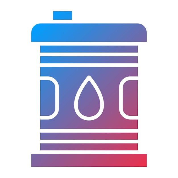 Imagen vectorial del icono de combustibles Puede utilizarse para la energía renovable
