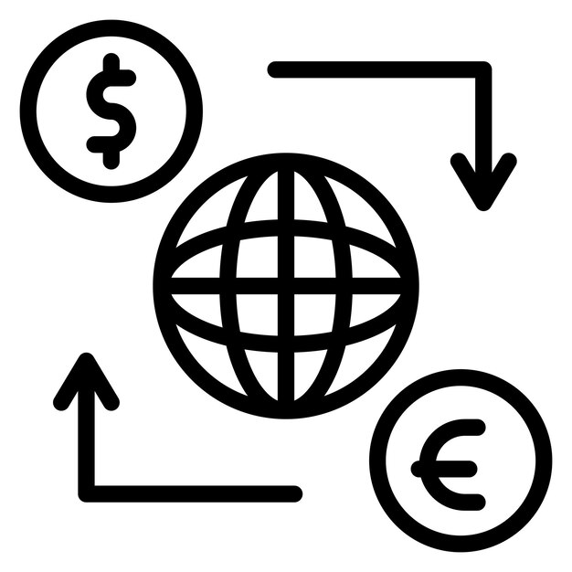 La imagen vectorial del ícono comercial se puede utilizar para la ciencia de datos