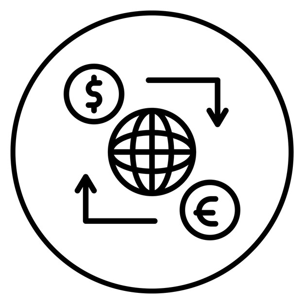 La imagen vectorial del ícono comercial se puede utilizar para la ciencia de datos