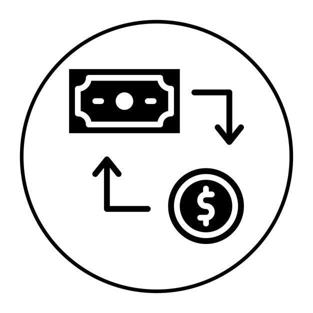 La imagen vectorial del ícono comercial se puede utilizar para el manejo de crisis