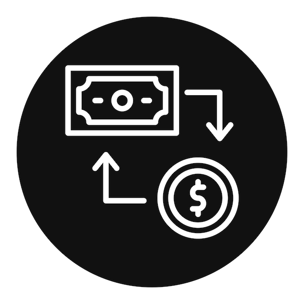 La imagen vectorial del ícono comercial se puede utilizar para el manejo de crisis
