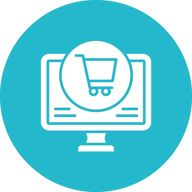 Imagen vectorial de icono de comercio Se puede utilizar para el marketing digital