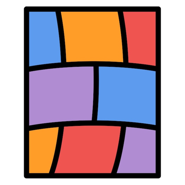 Imagen vectorial de icono de cómic Se puede usar para Art and Craft Supplies