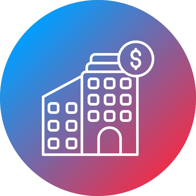 Imagen vectorial del icono de la Comisión Puede utilizarse para la Agencia de Modelación