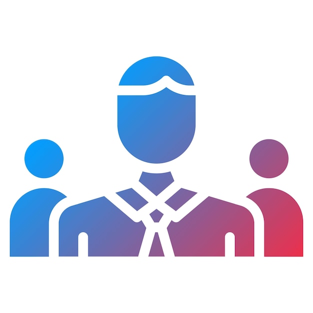 Imagen vectorial de icono de compañerismo Se puede usar para la relación social