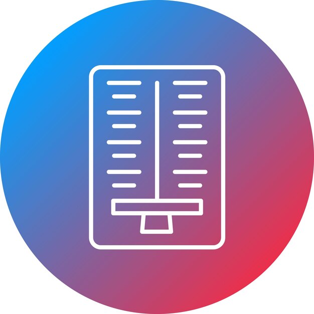 Imagen vectorial de icono de comparación Puede utilizarse para la experiencia del usuario