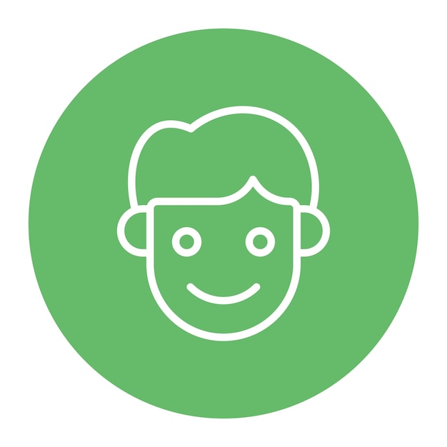 Imagen vectorial de icono compasivo Se puede usar para emociones humanas
