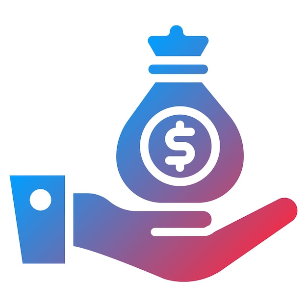Imagen vectorial del icono de compensación Se puede utilizar para la economía Gig