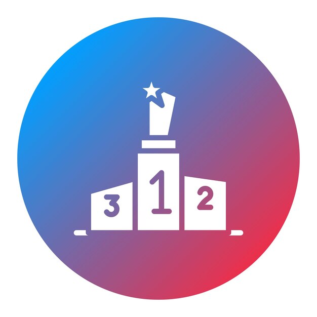 Imagen vectorial del icono de la competencia Se puede utilizar para Generation Gap