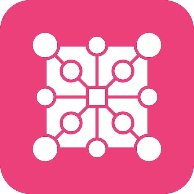 Imagen vectorial del icono de complejidad Se puede utilizar para Big Data