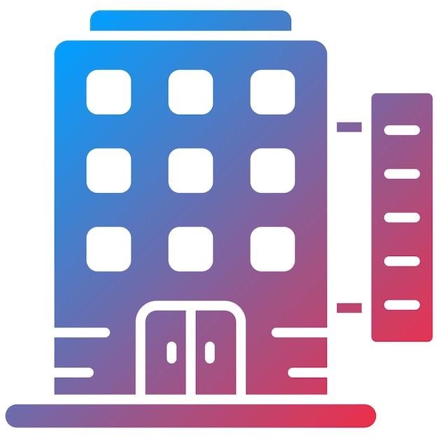 La imagen vectorial del icono del complejo se puede utilizar para Coastline