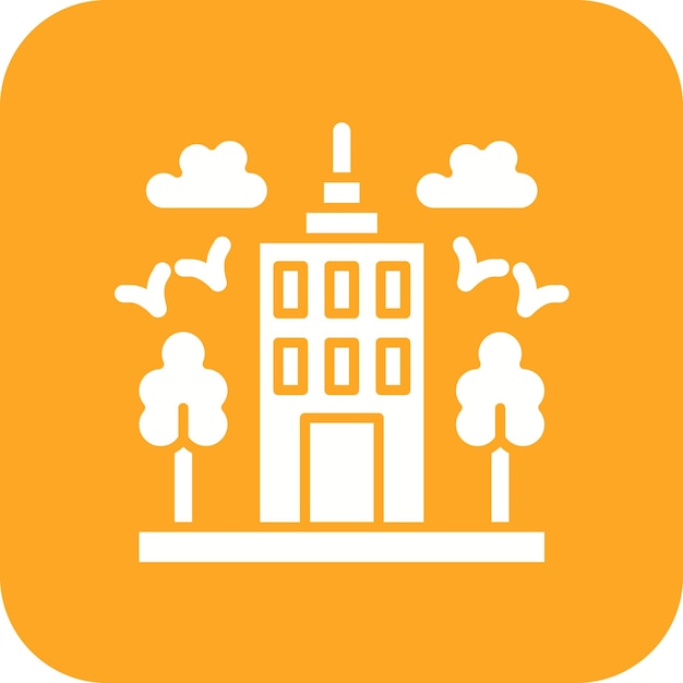 Imagen vectorial del icono del complejo puede utilizarse para la Agencia de Viajes