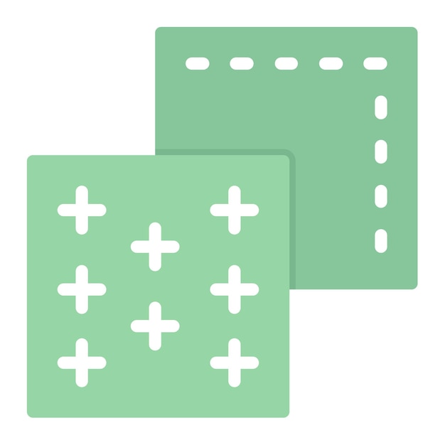 Imagen vectorial del icono de los componentes Se puede utilizar para las características de la tela