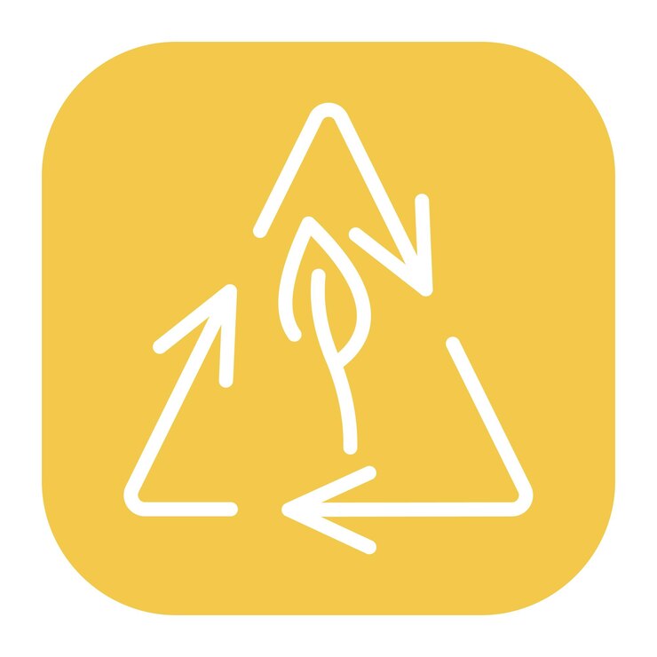 Vector imagen vectorial de icono de compostaje se puede utilizar para el desarrollo ecológico