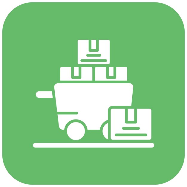 Imagen vectorial de icono de compra a granel Puede utilizarse para una vida sostenible