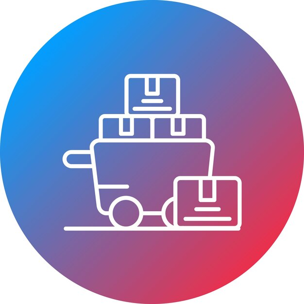 Imagen vectorial de icono de compra a granel Puede utilizarse para una vida sostenible