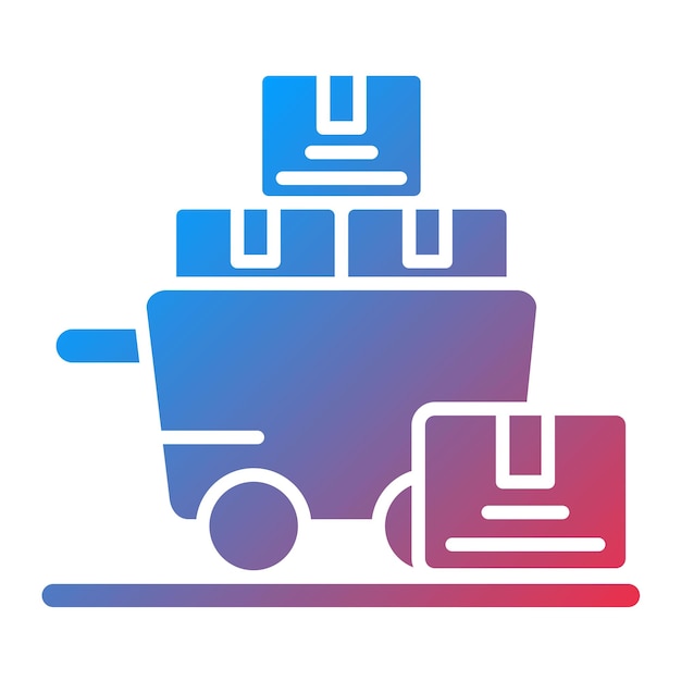 Imagen vectorial de icono de compra a granel Puede utilizarse para una vida sostenible