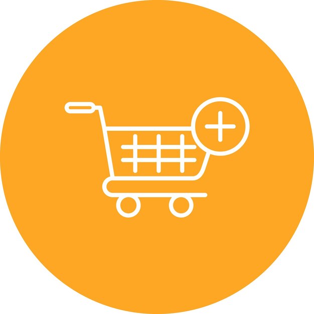 Imagen vectorial del icono de compra Se puede utilizar para el Cyber Lunes